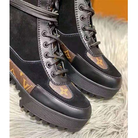 louis vuitton sneaker boot women's|louis vuitton boots monogram.